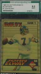 John Elway [Silver Back] #1 Football Cards 1994 Collector's Edge FX Prices