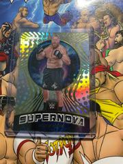 Brock Lesnar #19 Wrestling Cards 2022 Panini Revolution WWE Supernova Prices