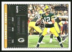 Aaron Rodgers Football Cards 2022 Panini Contenders Game Day Ticket Prices