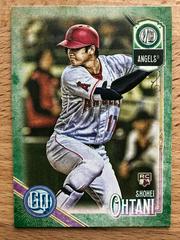 Shohei Ohtani [Green] #89 Baseball Cards 2018 Topps Gypsy Queen Prices