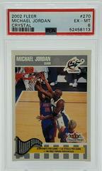 Michael Jordan [Crystal] #270 Basketball Cards 2002 Fleer Prices