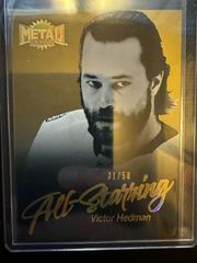 Victor Hedman [Gold] #AS-45 Hockey Cards 2022 Skybox Metal Universe All Starring Prices