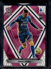 Andrea Favilli [Pink Wave] #13 Soccer Cards 2020 Panini Chronicles Spectra Serie A Prices