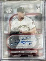 Quinn Priester [Red] #TA-PRI Baseball Cards 2024 Topps Tribute Autograph Prices