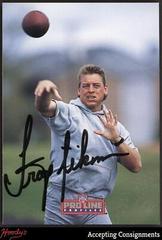 Troy Aikman #181 Football Cards 1992 Pro Line Profiles Autographs Prices