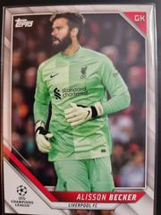 Alisson Becker #180 Soccer Cards 2021 Topps UEFA Champions League Prices