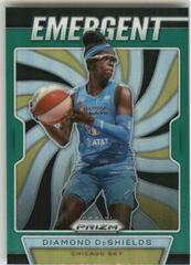 Diamond DeShields [Prizm Green] Basketball Cards 2020 Panini Prizm WNBA Emergent Prices