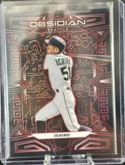 Ichiro [Red] Baseball Cards 2023 Panini Chronicles Obsidian Prices