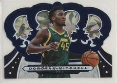 Donovan Mitchell [Crystal Blue] Basketball Cards 2019 Panini Crown Royale Prices