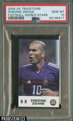 Zinedine Zidane Soccer Cards 2006 UK Traditions Football World Stars Prices