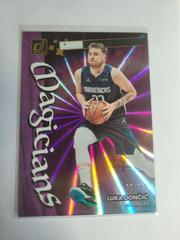 Luka Doncic [Purple Laser] #2 Basketball Cards 2022 Panini Donruss Magicians Prices