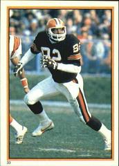 Ozzie Newsome [Coming Soon] #33 Football Cards 1985 Topps Stickers Prices