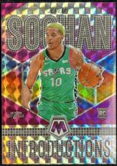 Jeremy Sochan [Purple] #1 Basketball Cards 2022 Panini Mosaic Introductions Prices