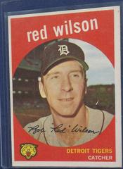 Red Wilson Baseball Cards 1959 Topps Prices