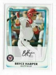 Bryce Harper 2011 Bowman Paper Prospect Auto - Blue #BP1 Price