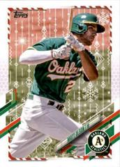 Matt Olson #HW104 Baseball Cards 2021 Topps Holiday Mega Box Prices