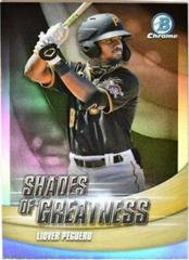 Liover Peguero #SG-2 Baseball Cards 2022 Bowman Chrome Shades of Greatness Prices