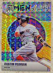 Dustin Pedroia [Gold] #MM-15 Baseball Cards 2022 Panini Mosaic Men of Mastery Prices