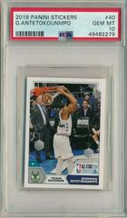 Giannis Antetokounmpo #40 Basketball Cards 2019 Panini Stickers Prices