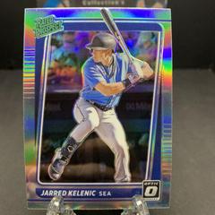 Jarred Kelenic [Holo] Baseball Cards 2021 Panini Donruss Optic Rated Prospect Prices