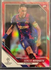 Sergio Busquets #60 Soccer Cards 2021 Topps UEFA Champions League Prices