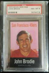 John Brodie Football Cards 1972 NFLPA Iron Ons Prices