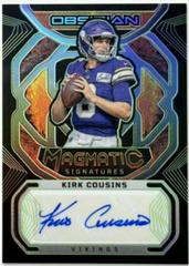 Kirk Cousins [Electric Etch Green] #26 Football Cards 2023 Panini Obsidian Magmatic Signature Prices