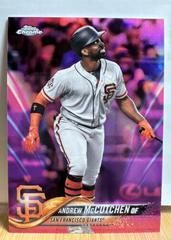 Andrew McCutchen [Pink Refractor] #HMT37 Baseball Cards 2018 Topps Chrome Update Prices