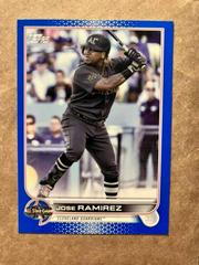 Jose Ramirez [Blue] #ASG-22 Baseball Cards 2022 Topps Update All Star Game Prices