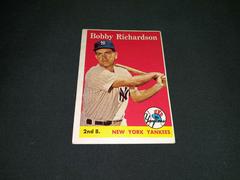 Bobby Richardson [Yellow Name] #101 Baseball Cards 1958 Topps Prices