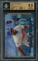 Vladimir Guerrero [Row 0] Baseball Cards 1998 Flair Showcase Legacy Collection Prices