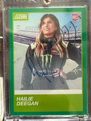 Hailie Deegan [Autograph] #20 Racing Cards 2020 Panini Chronicles Nascar Score Prices