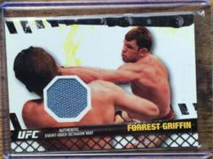 Forrest Griffin Ufc Cards 2010 Topps UFC Ultimate Gear Relic Prices