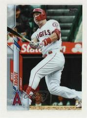 Mike Trout [Clear] Baseball Cards 2020 Topps Prices