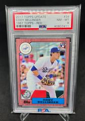 Cody Bellinger [Red] #34 Baseball Cards 2017 Topps Update 1987 Prices