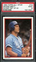 George Brett #12 Baseball Cards 1984 Topps All Star Glossy Set of 40 Prices
