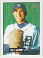 Justin Verlander #220 Baseball Cards 2005 Bowman Heritage Prices