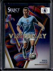Phil Foden #25 Soccer Cards 2022 Panini Select Premier League Visionary Prices