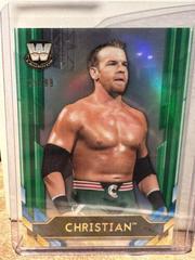 Christian [Green] Wrestling Cards 2020 Topps WWE Chrome Big Legends Prices