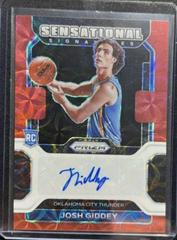 Josh Giddey [Choice Prizm] #SS-JGI Basketball Cards 2021 Panini Prizm Sensational Signatures Prices
