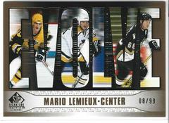 Mario Lemieux [Gold] Hockey Cards 2020 SP Signature Edition Legends Evolve Prices
