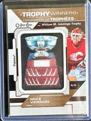 Mike Vernon [William M. Jennings] Hockey Cards 2023 O-Pee-Chee Trophy Patch Prices