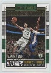 Jayson Tatum #52 Basketball Cards 2018 Panini Hoops Road to the Finals Prices