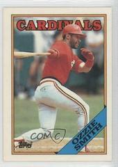 Ozzie Smith #460 Baseball Cards 1988 Topps Tiffany Prices