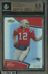 Tom Brady [Blue Refractor] #70 Football Cards 2011 Topps Finest Prices