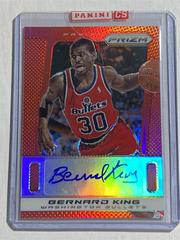 Bernard King Red Prizm Basketball Cards 2013 Panini Prizm Autograph Prices