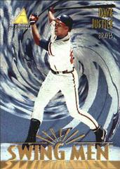 Dave Justice #285 Baseball Cards 1995 Pinnacle Museum Collection Prices