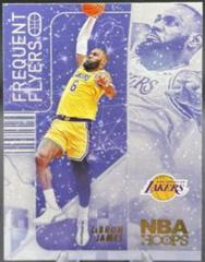 LeBron James [Winter] #6 Basketball Cards 2022 Panini Hoops Frequent Flyers Prices