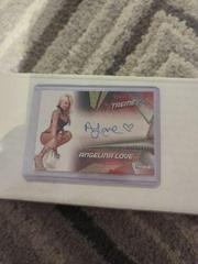 Angelina Love [Gold] #X46 Wrestling Cards 2010 TriStar TNA Xtreme Autographs Prices