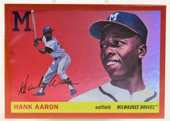 Hank Aaron [Red Foil] #100 Baseball Cards 2020 Topps Archives Prices